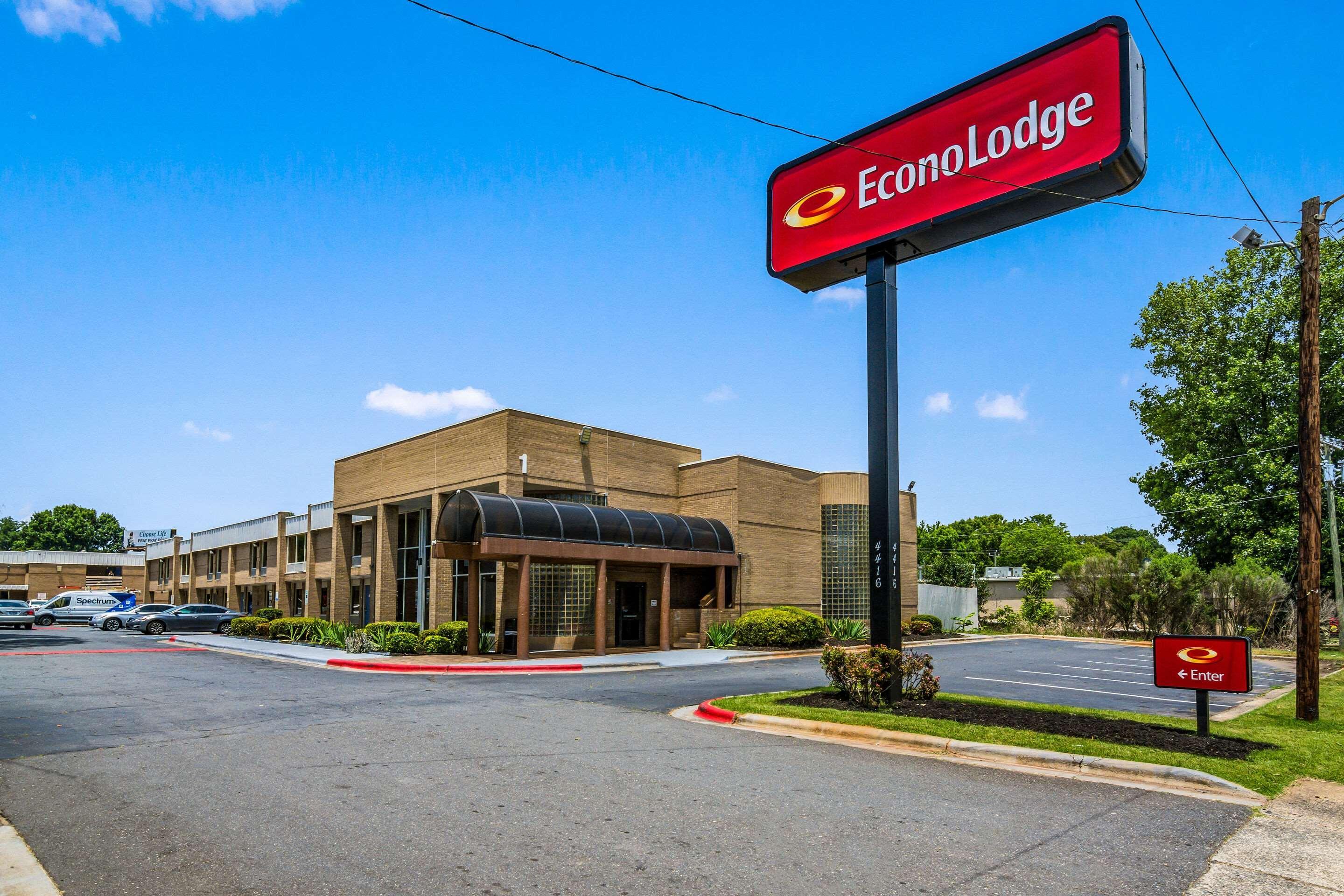 Econo Lodge Airport Near Billy Graham Parkway Charlotte Exterior foto